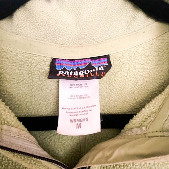 Pea Green Patagonia Synchilla - Picture 3 of 4